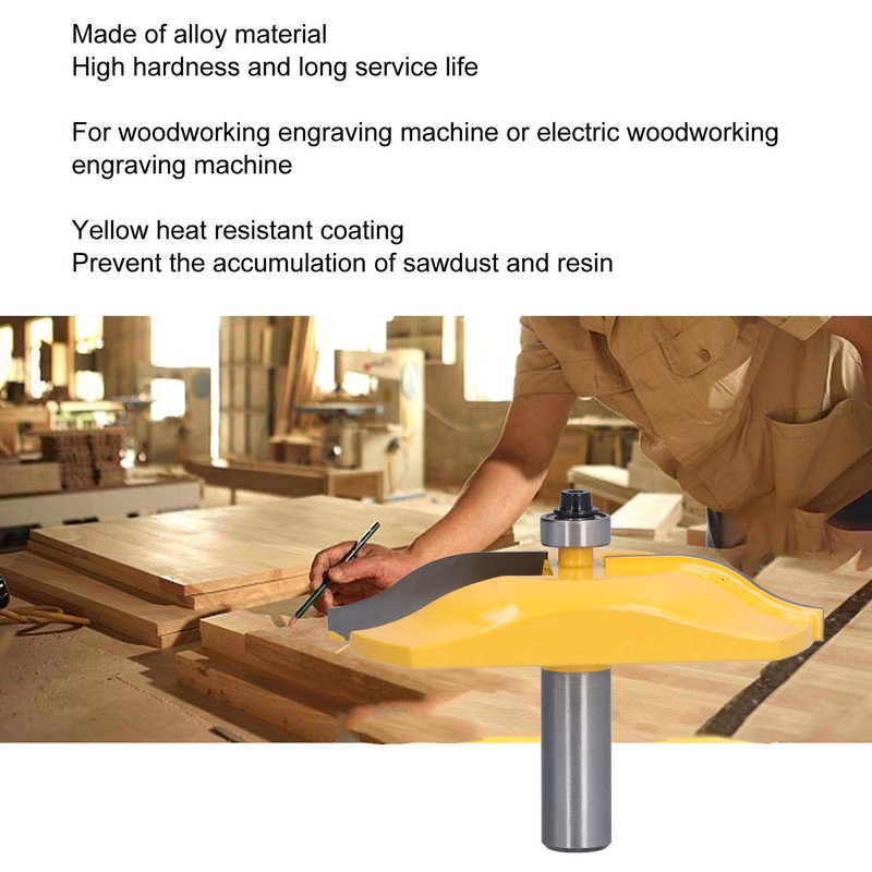Raised Panel Router Bit Cove Woodworking Door Wood Milling Cutter