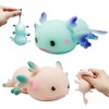 2PCS Axolotl Squishy, Axolotl Toy Axolotl Gifts Adorable Axolotl Toy Relaxing Sensory Stress Sugar Ball Stress Relief Toys for Adults Soothing Birthday Party Gift