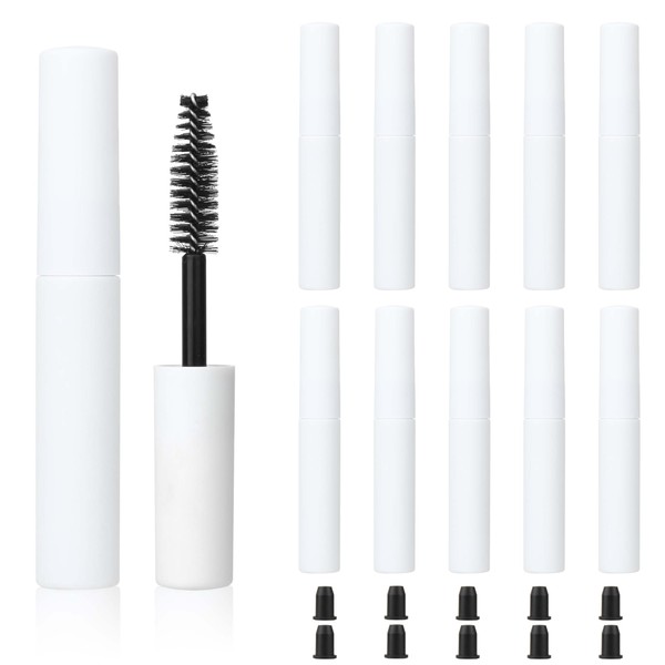 COSIDEA 10 Mini Envases de Muestra Blancos de 5 Ml