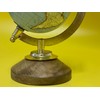 EXERZ 10cm Small Antique Globe with Wooden Base Handmade Decorative