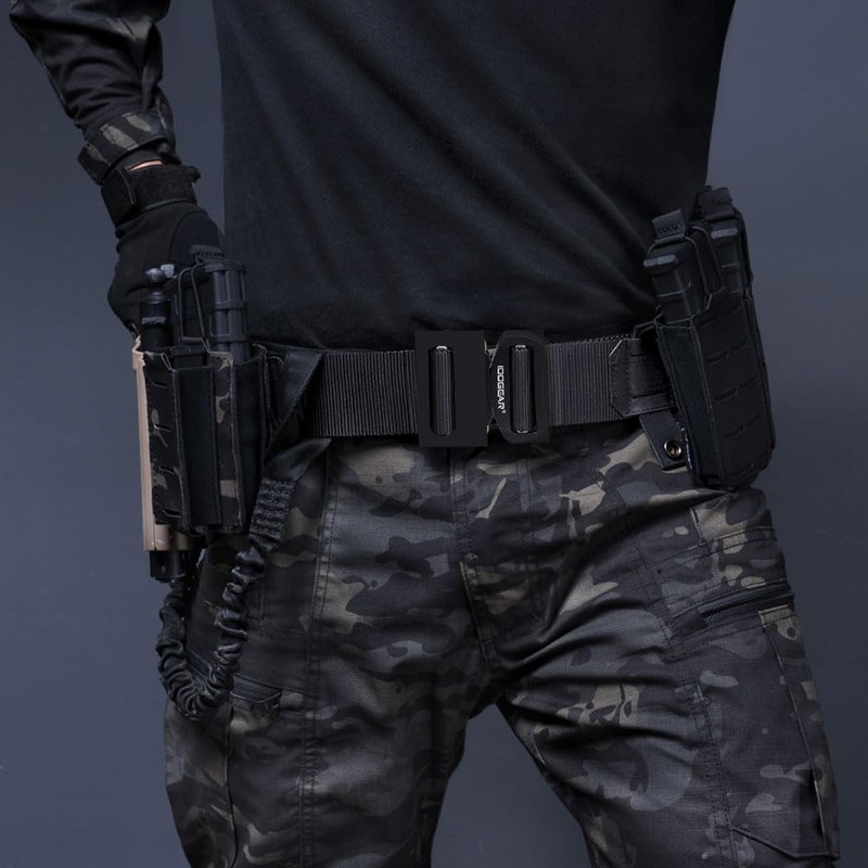 IDOGEAR Cintura tattica MOLLE da 5,08 cm con 4,45 cm