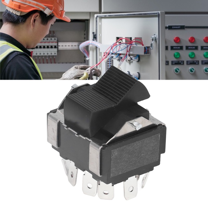 Rocker Switch Toggle Transfer Power Control 12 Pin 25A 125‑