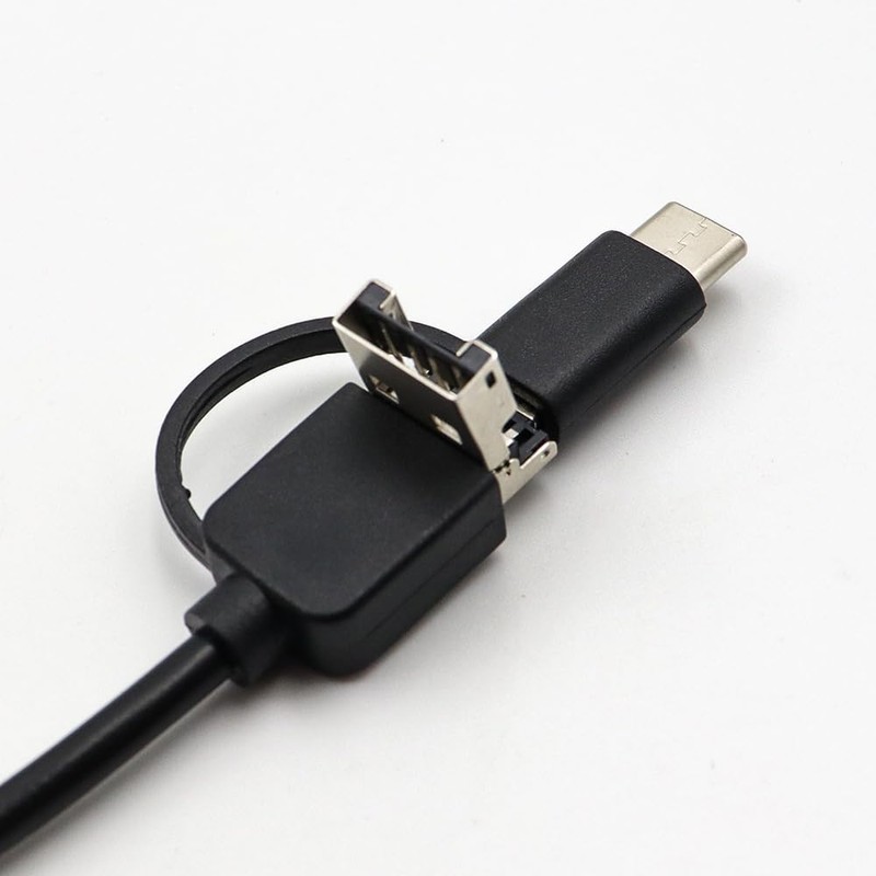 Alnicov Upgraded 5.5mm Ultra-Thin USB Inspection Camera Waterproof IP67 Snake