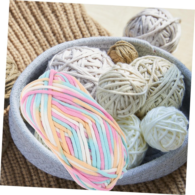 DOITOOL 2pcs Cotton Yarn for Knitting and Crocheting Soft and