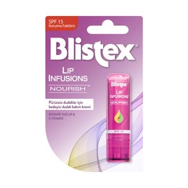 Blistex Lip Infusions Nourish SPF 15 Güneş Koruyucu Besleyici Dudak Bakım Kremi (1 x 1 Adet)