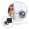KONTONTY 1 Set Solar Panel Pet House Fan Kit Energy