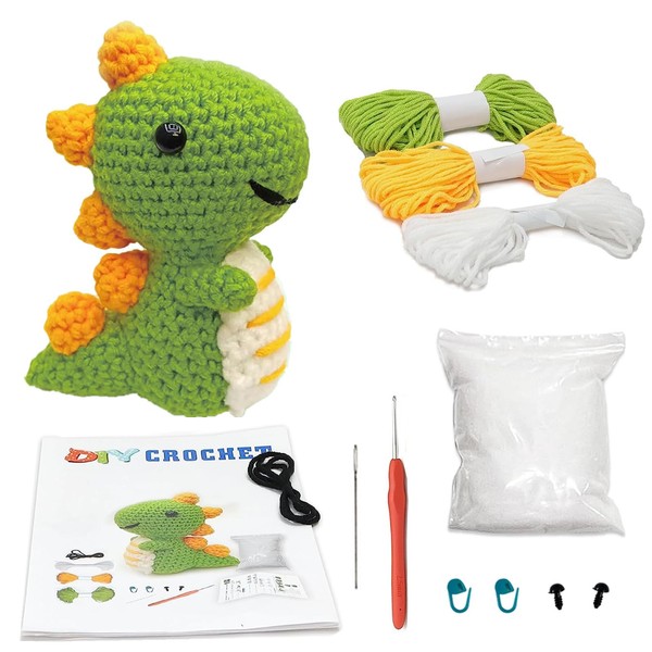 Winnsell Crochet Kit for Beginners, Crochet DIY Kit for Adults