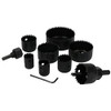 11pc Hole Saw Set Drill Arbor 19-64mm Cutter Round Circular