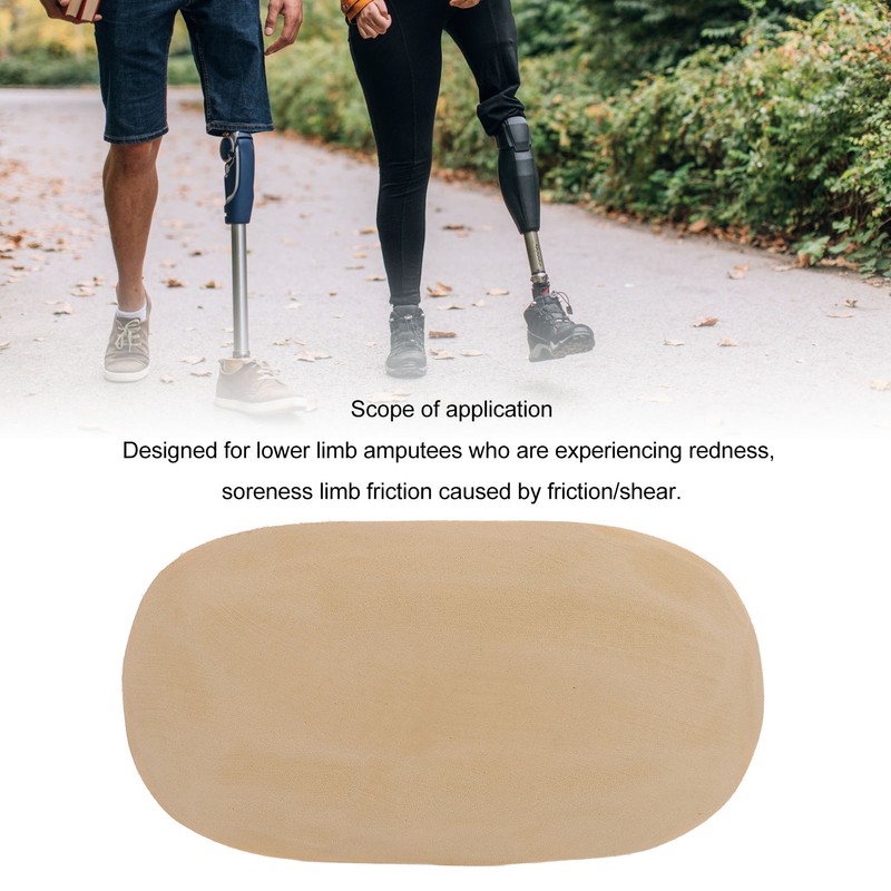 Amputee Essentials Prosthetic Liner Patch Reduce Friction Prevent Skin Irritations