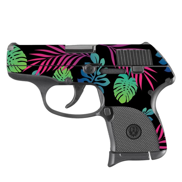 MightySkins Skin Compatible with Ruger LCP 380 - Neon Tropics
