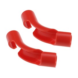 Be In Your Mind 2pcs Hose Bender for Racing Fuel Tanks Heavy Duty Fuel Hose Compatible with VP Compatible with Sportsman Compatible with Rural King(Red)