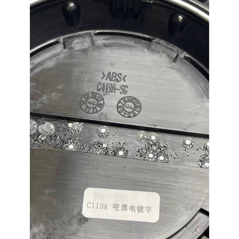 Raceline Matte Black Wheel Center Cap C119A C119A-SG C119A-XG