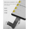 Yesido USB to Type-C OTG Mini Adapter with Lanyard, Aluminium