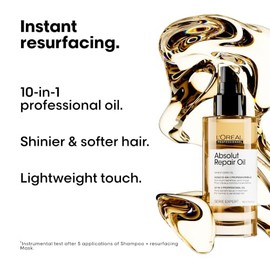 LOreal Professionnel Absolut Repair Tratamiento 10 en 1  Aceite reparador para cabello seco y daado  Nutre, revitaliza y repara el cabello  Con...    