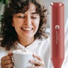 Powerful Milk Frother Handheld Foam Maker, Mini Whisk Drink Mixer