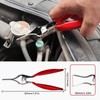 WISEUP 4PCS Hose Clamp Pliers Set - Includes 27" Long