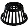 Plastic Oddities PRD900P 3" PVC Roof Drain with Plastic Dome