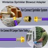 RV Winterizing Kit with Pressure Gauge, 60inch RV Winterize Hose