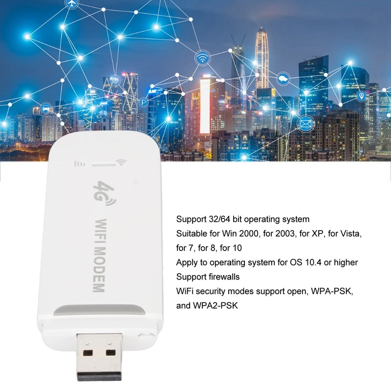 LTE 4G USB MODEM WiFi HotSpot Portable Travel Mobile Wireless
