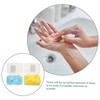 Kisangel 4pcs Travel Soap Sheets Bulk Soap Piece Portable Sheets