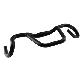 Bicycle Drop Handlebar Aluminum Alloy Round Tube Gravel Handlebar 31.8 Diameter, 440mm-540mm, 20mm Sink Height, for Touring Bikes