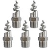 Fitvell 1/2" Male Spiral Cone Atomization Nozzle 316 Stainless Steel