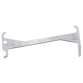 KMC Easy Chain Checker Chain Wear Indicator Tool, Universal, Silver
