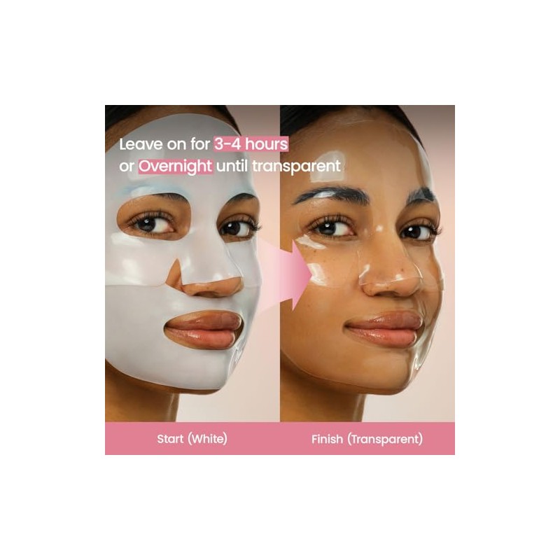 BIODANCE Bio-Collagen Real Deep Mask, Overnight, Pore Eraser, Hydrogel Mask