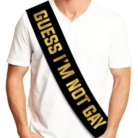 Groom Sash - Funny Bachelor Party Supplies, Decorations, Ideas, Gifts, Jokes and Favors