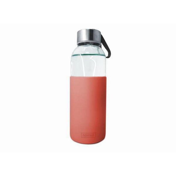 Nerthus FIH 395 Glass Bottle, 400 ml, BPA-Free, Bottle & Sport