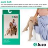 Juzo Soft 15-20 mmHg Compression Stockings, Thigh High, Silicone Band,