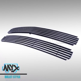 Front Main Upper Grille Compatible with Chevy Blazer C/K Pickup Suburban 1994-1999 & 95-99 Tahoe Main Upper Chrome Billet Grille Grill Insert