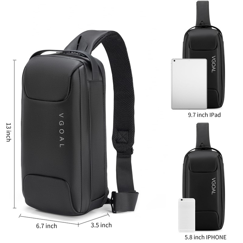 VGOAL Men's Daypack Backpacks Laptop Computer Messenger and Shoulder Bags,