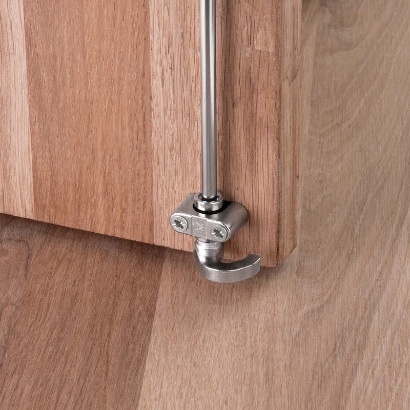 Gedotec Swivel Bar Lock Wardrobe Furniture Lock Accessory Set |