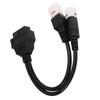 3pin 4pin Motorcycles OBD OBD2 Adapter Cable Easy Fault Detection