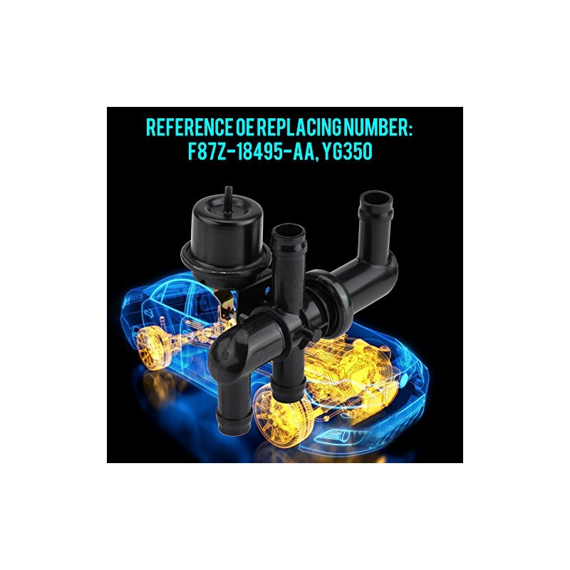 Heater Control Valve Solenoid Air Conditioning Control Valve for Aerostar