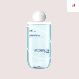 Isntree Ultra-Low Molecule Hyaluronic Acid Toner 300ml 300ml × 1 / 이즈앤트리 초저분자 히아루론산 토너 300ml 300ml × 1개