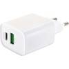 SCHWAIGER 230 V USB Charger with Fast Charge QC 3.0