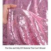ShinyBeauty Fuchsia Pink Sequin Fabric Full Glitters Sequins Fabric on