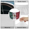 Mumeson Mexico Flag Car Hood Cover Stretch Polyester Protector with