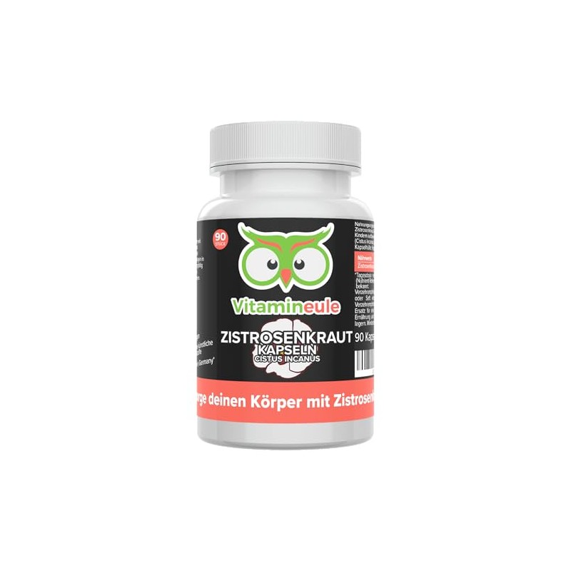 Cistus Incanus Capsules – 500 mg – High Dose –