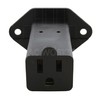 AC WORKS [AD1308-FG] IEC C14/ Sheet E with Mounting Holes