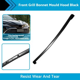 MAX COOL Front Grill Bonnet Mould Hood Black Suitable for Toyota Prado 150 75770-60020