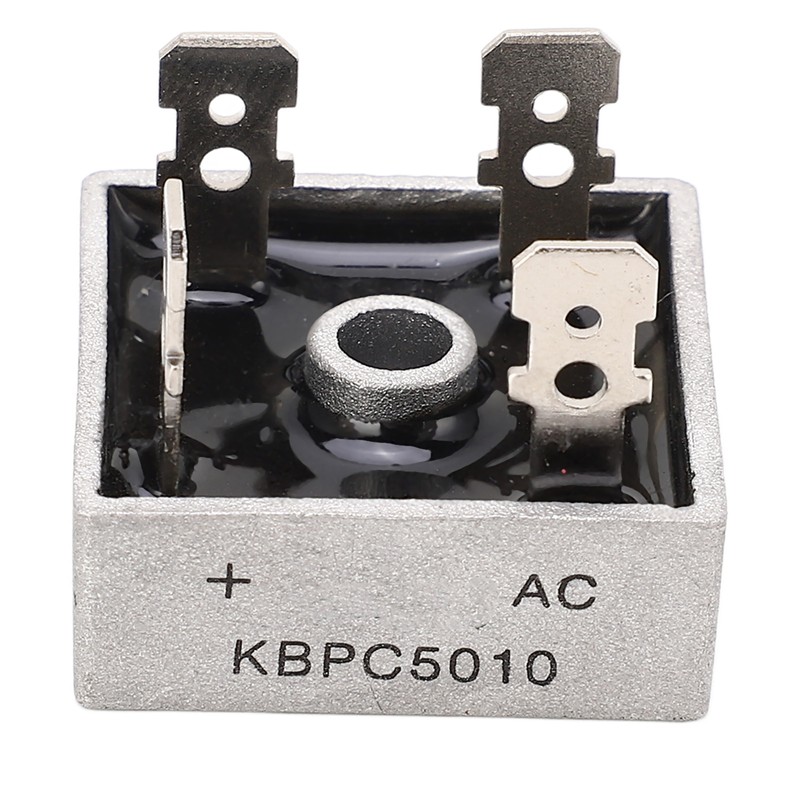 10Pcs 1000V 50A Single Phase Diode Bridge Rectifier Excellent Cooling