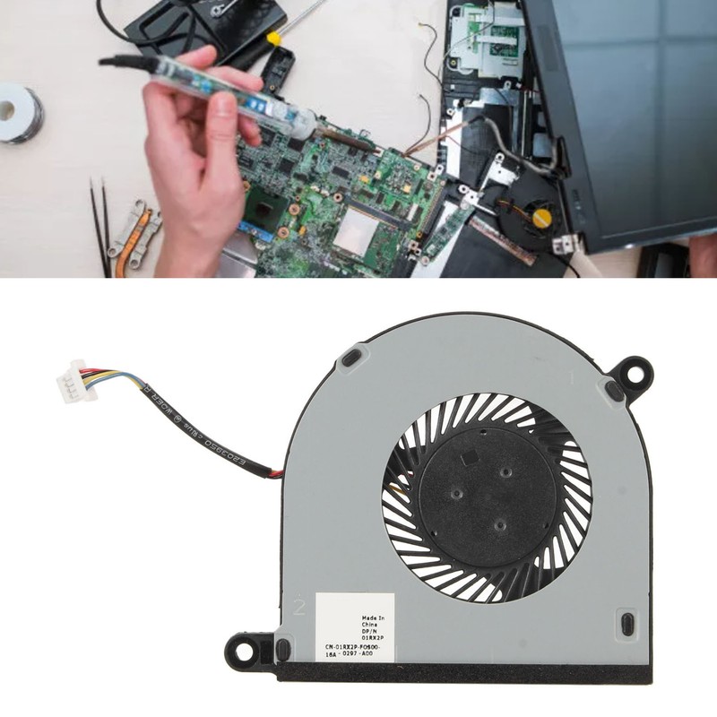 CPU Cooling Fan Replacement Laptop CPU Cooler for Dell Inspiron