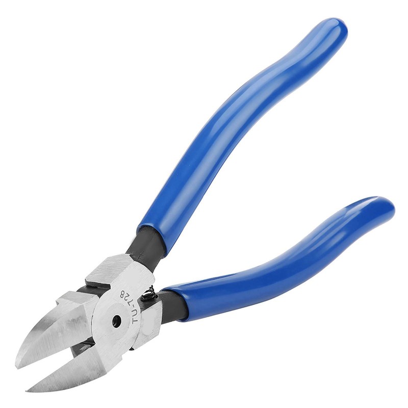 8inch Blue Diagonal Pliers Cable Nose Cutting Nippers Wire Cutter