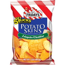 T.G.I. Friday's Jalapeno Cheddar Potato Skins, 3-Ounce (Pack of 6)