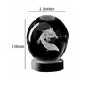 Lampara Bola De Cristal De Ajolote Rgb Regalo Decoracion