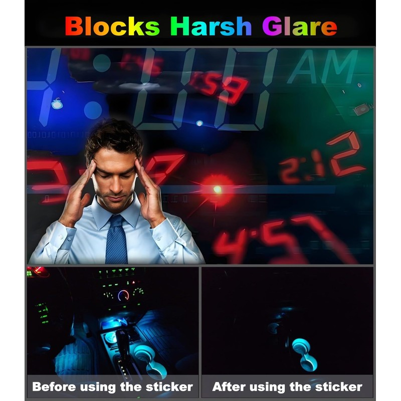 Light Blocking Tape 1.5 inch x 90Feet, Visualize LED Cover