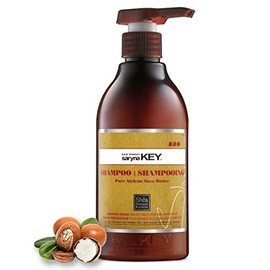 Saryna Key Shea Butter Moisture Treatment Shampoo, Shea Hair Shampoo for Damage Repair, Natural Shea Butter Moisturizing Shampoo with Pure African She